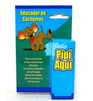 PIPI AQUI CLUB PET DE 30 ML (FEROMONAS PARA ENTRENAR PERROS AL HACER PIPI)
