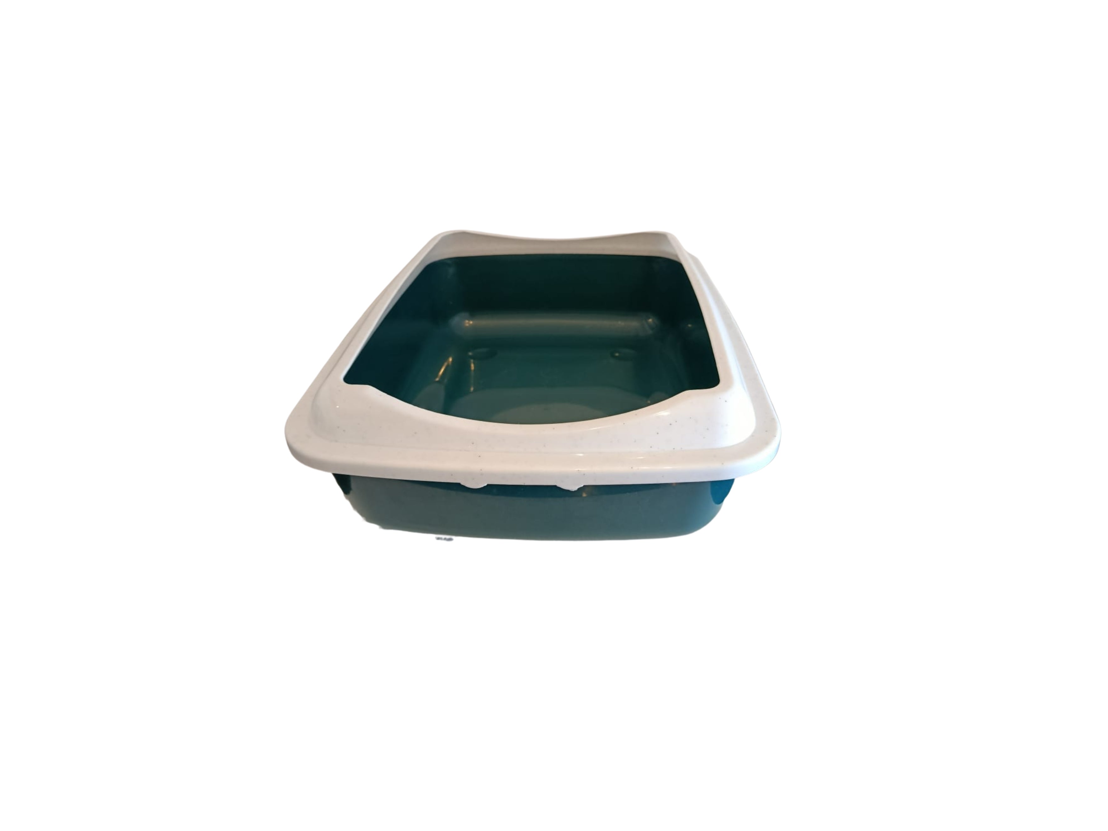 Baño Bandeja Arenero Sanitaria Con Borde Para Gatos Mascota