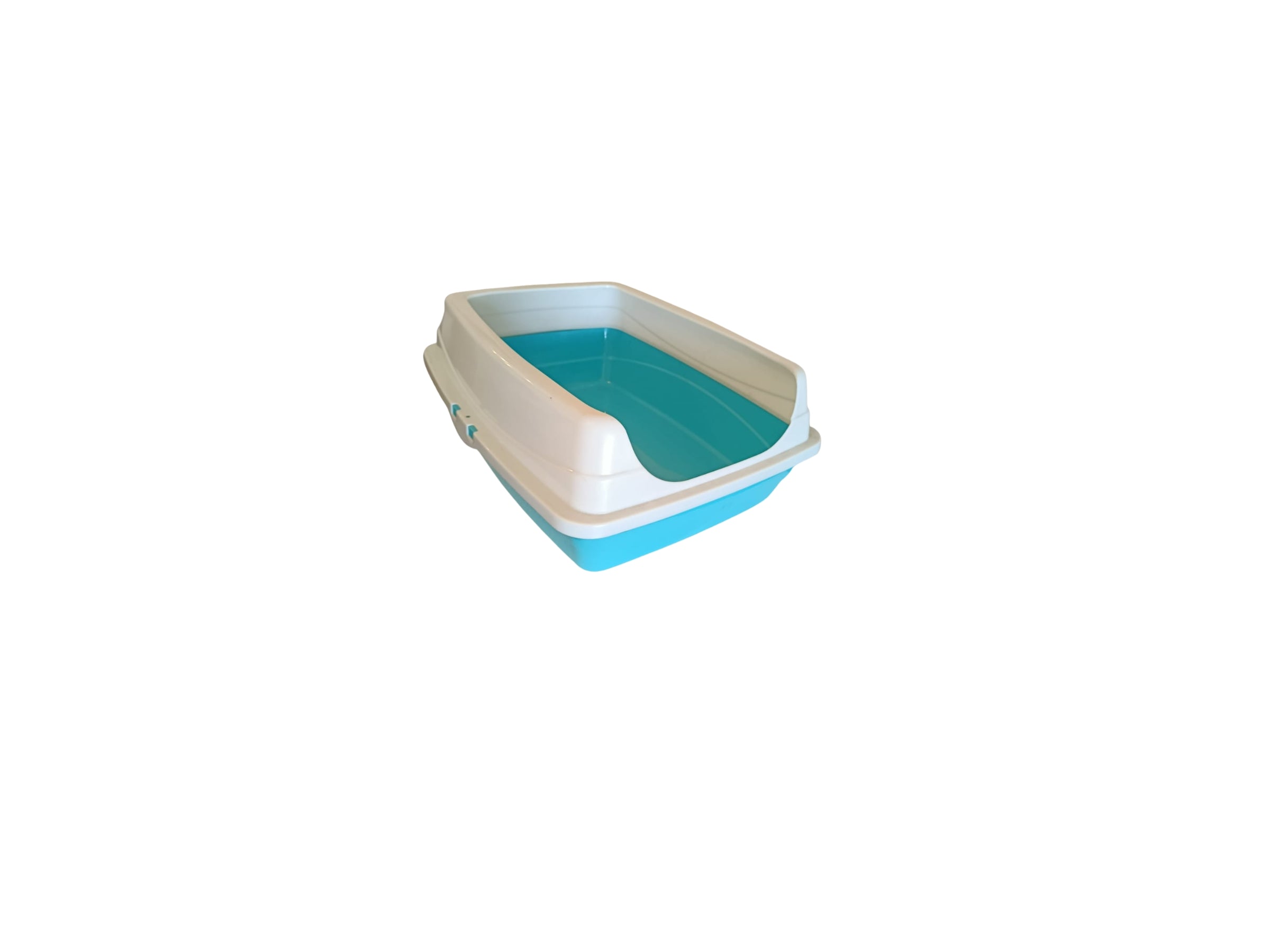 Baño Bandeja Arenero Sanitaria Con Borde Para Gatos Mascota 48 cm
