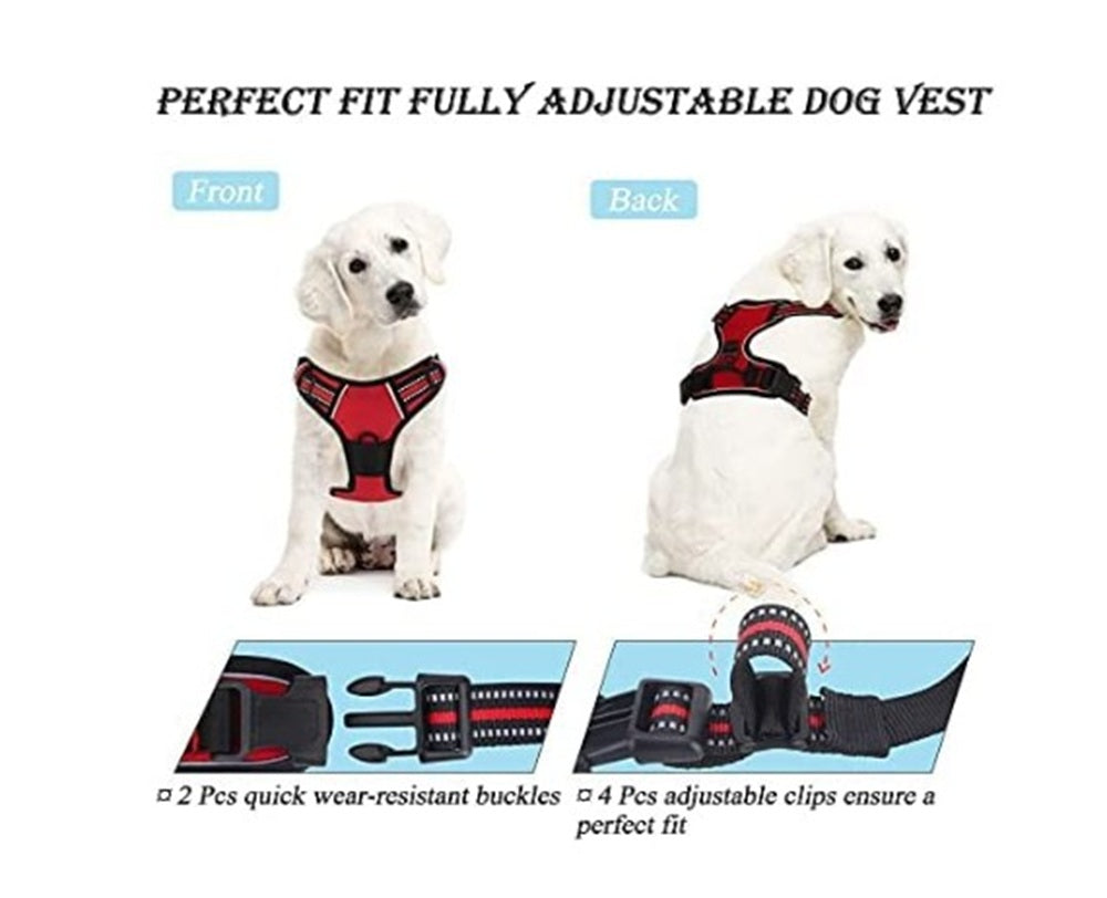 Arnés antitirones NESTROAD para perros tipo Chaleco Resistente