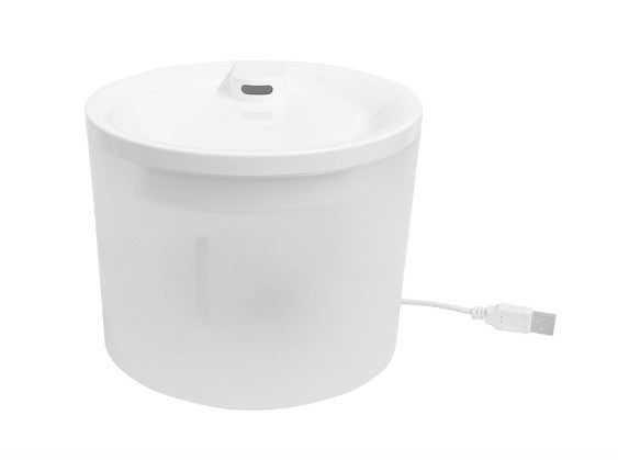 Bebedero fuente de agua para mascotas, comedero y bebedero, dispensador de agua eléctrico automático inalámbrico con doble filtro para perros, gatos y cachorros Sobo Mod. PD-3