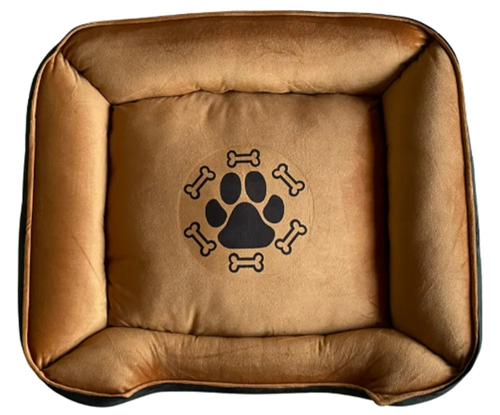 Cama cuadrada gruesa de 40 cm color verde