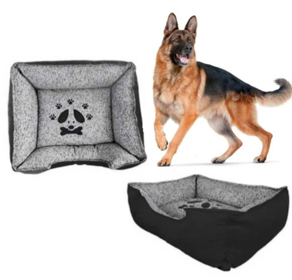 Cama cuadrada gruesa de 40 cm color verde