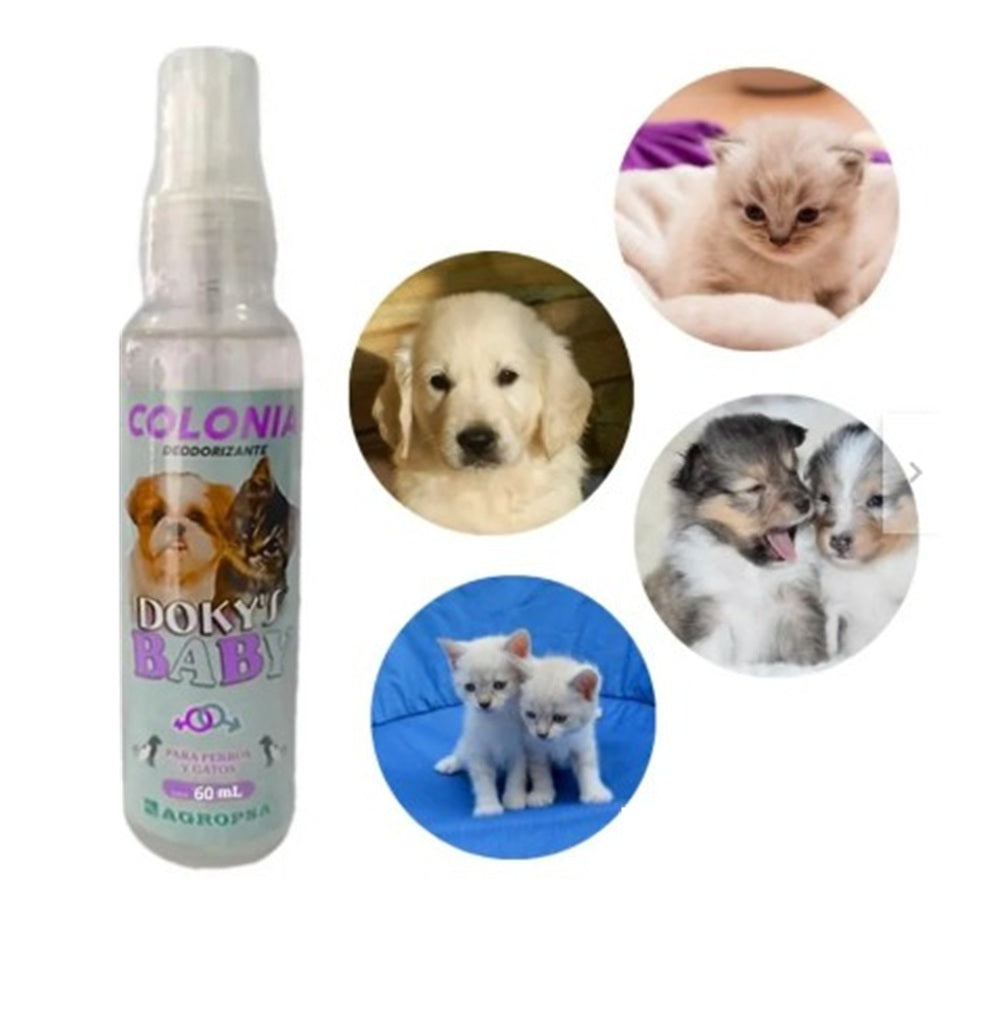Colonia Perfume Spray Para Perros Y Gatos Dokys Girls De 240 ML
