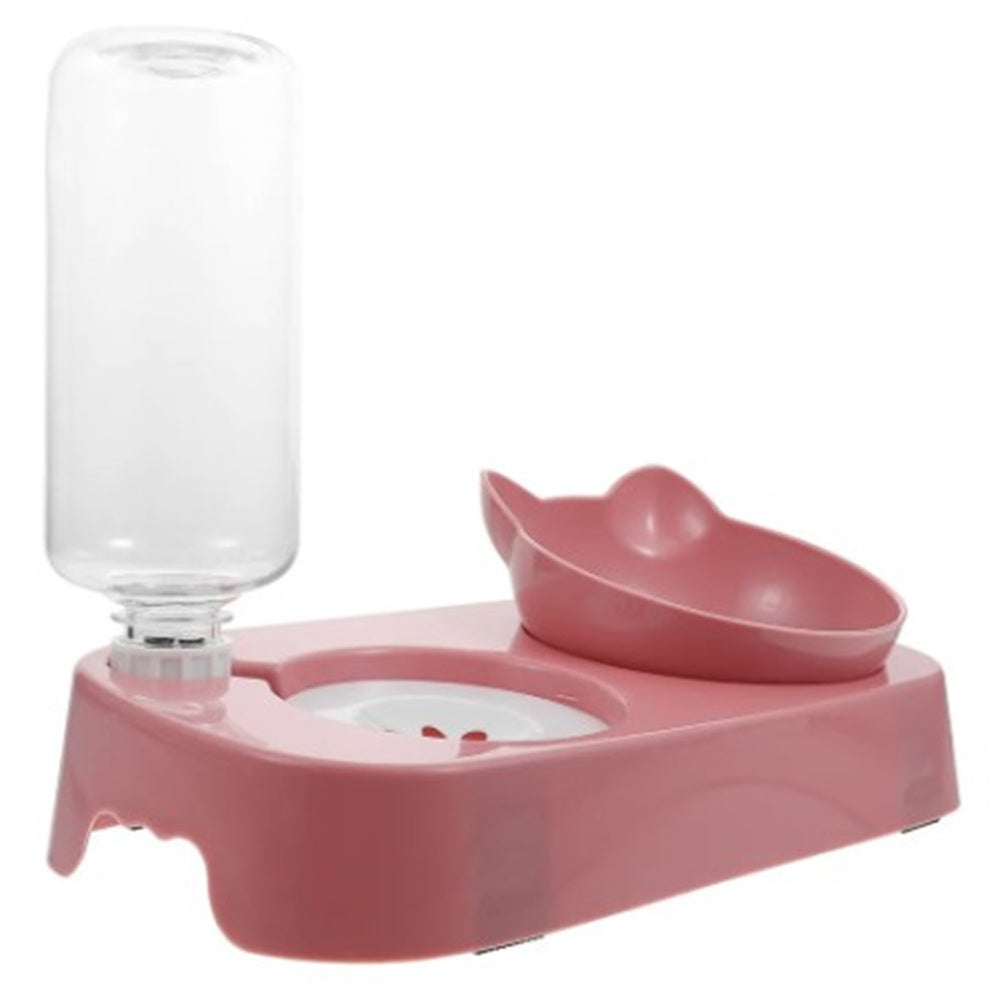 Comedero y Bebedero Mascotas: Set de Alimentación para Gato