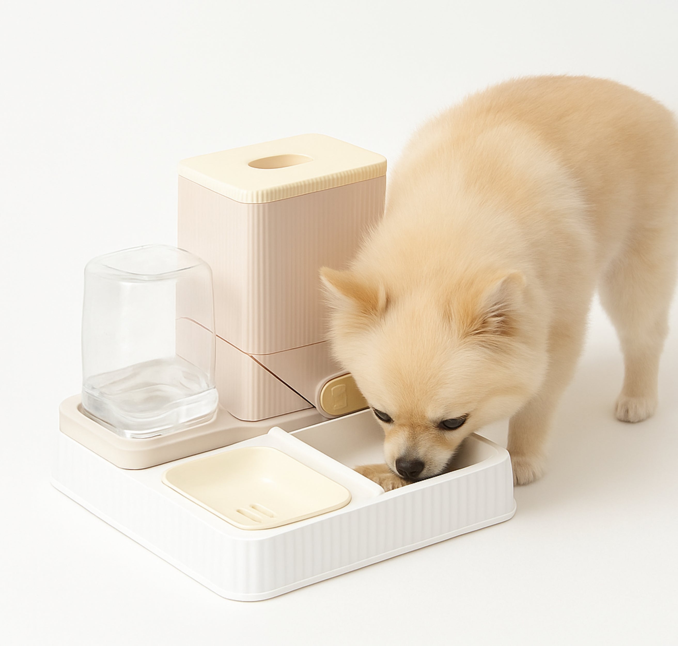 Dispensador automático de agua y comida para gatos y perros gran capacidad 2.5 L