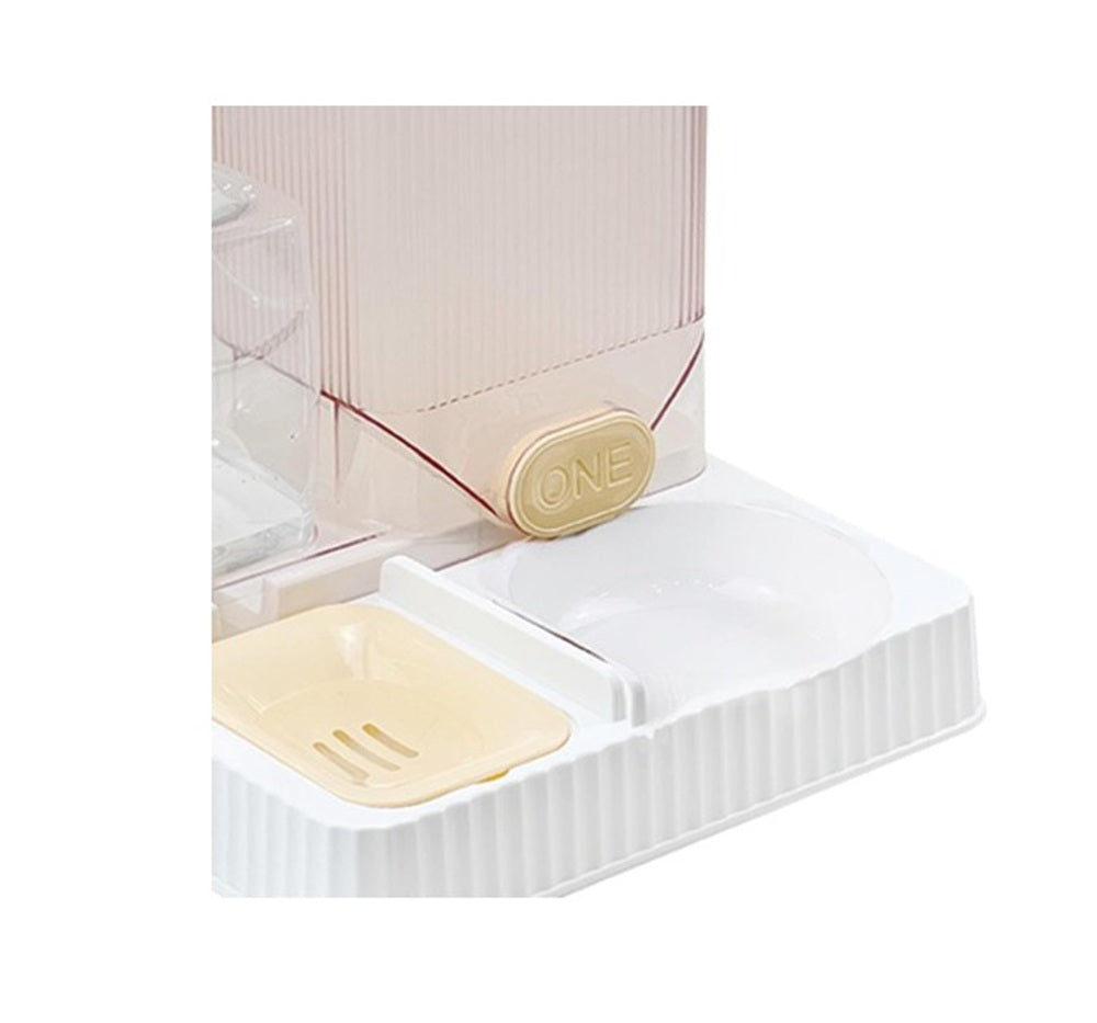 Dispensador automático de agua y comida para gatos y perros gran capacidad 2.5 L