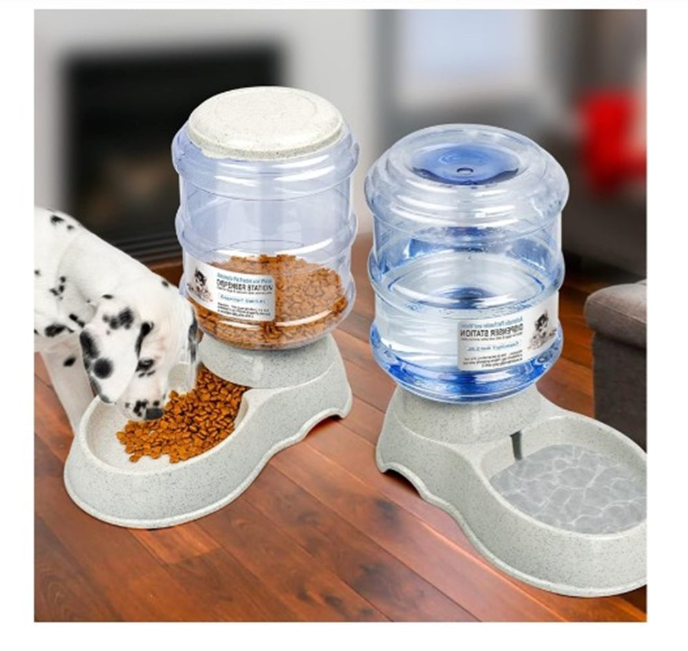 Comedero y Bebedero Automático de Calidad Premium, Duradero de 3.8 L