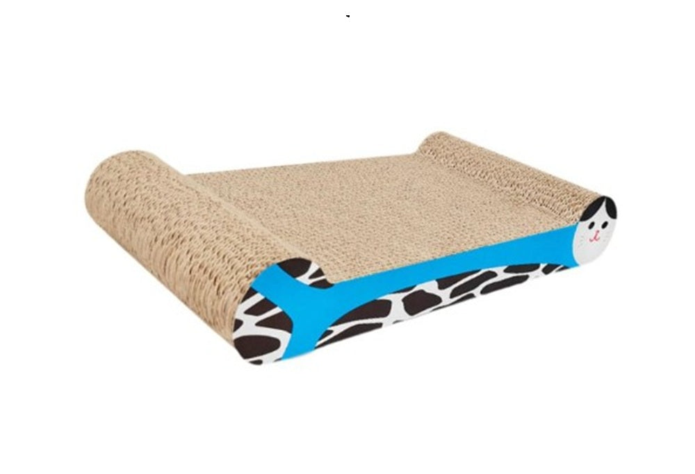 RASCADOR PARA GATOS GRANDE MOD IC-0106-BLUE DE 42 CM