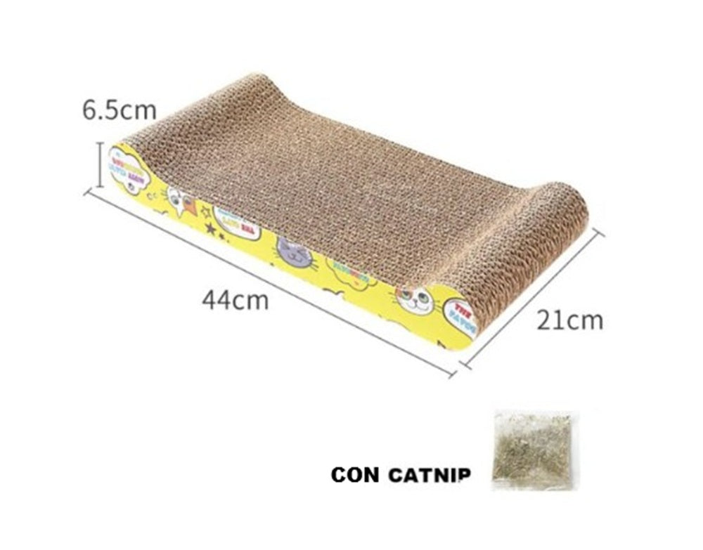 RASCADOR PARA GATOS GRANDE MOD IC-0106-BLUE DE 42 CM