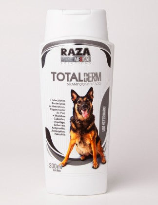 SHAMPOO TOTALDERM RAZA MEDICAL SOLUTIONS MEDICADO DE 300 ML
